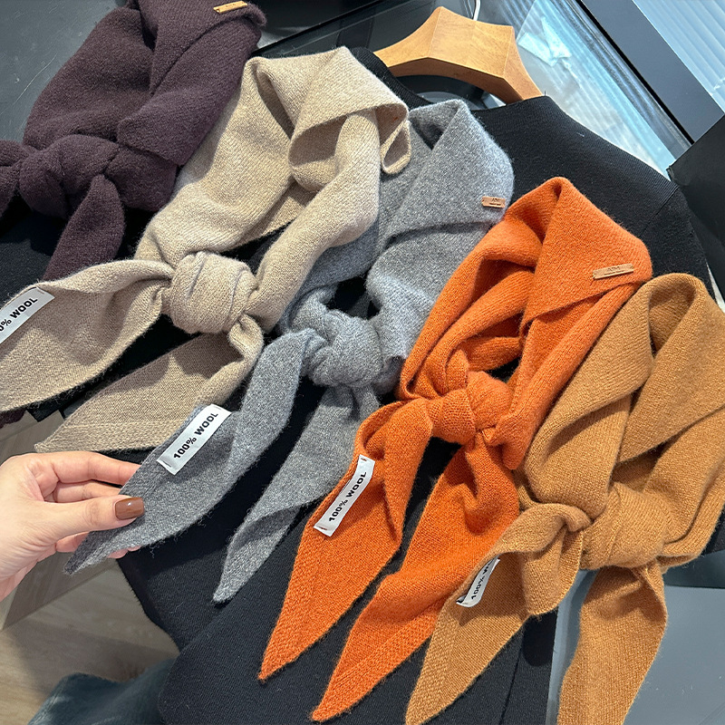 Cashmere Scarf - Gestrickter Schal für Damen, 100 %