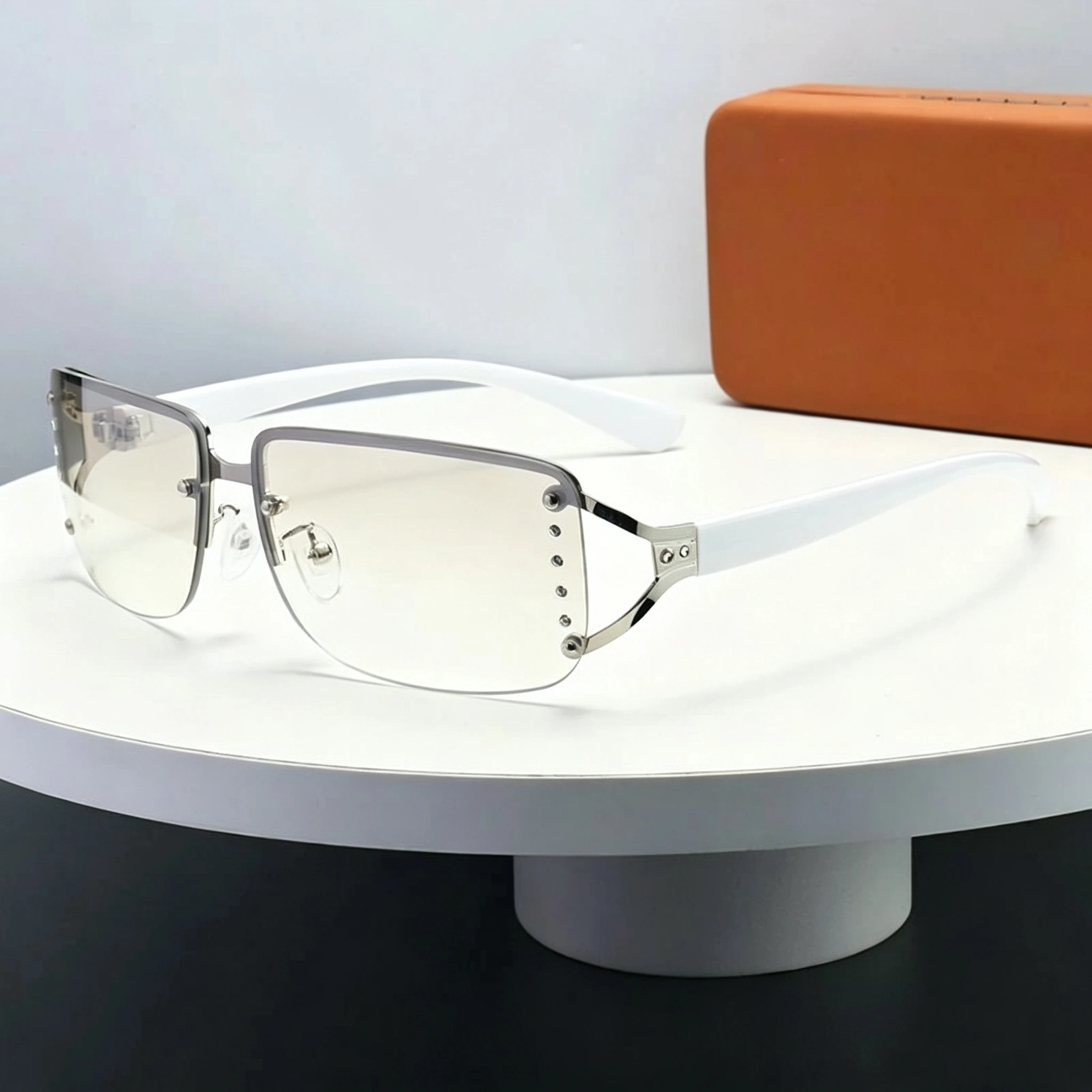 Designer Sunglasses - Neue Damen-Sonnenbrille, Luxusmarken-Design, modische Y2K-Brille, für