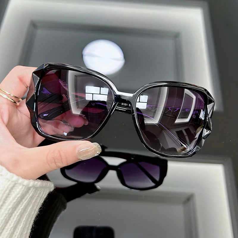 Designer Sunglasses - Vintage Oversized Sonnenbrille Damen Marken-Retro-Sonnenbrille mit
