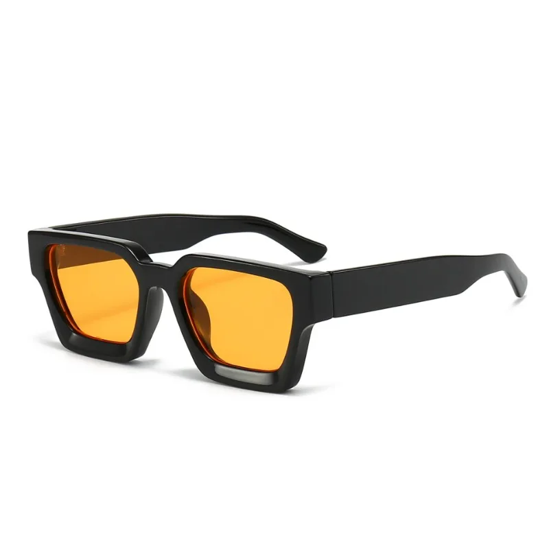 Designer Sunglasses - Klassische Sonnenbrille mit quadratischem Rahmen, Luxusmarke,