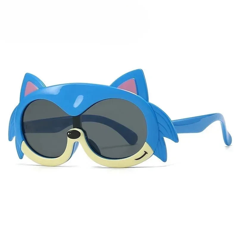 Sunglasses Uv400 - Niedliche S-Sonics Polarisierte Sonnenbrille mit Silikonrahmen,