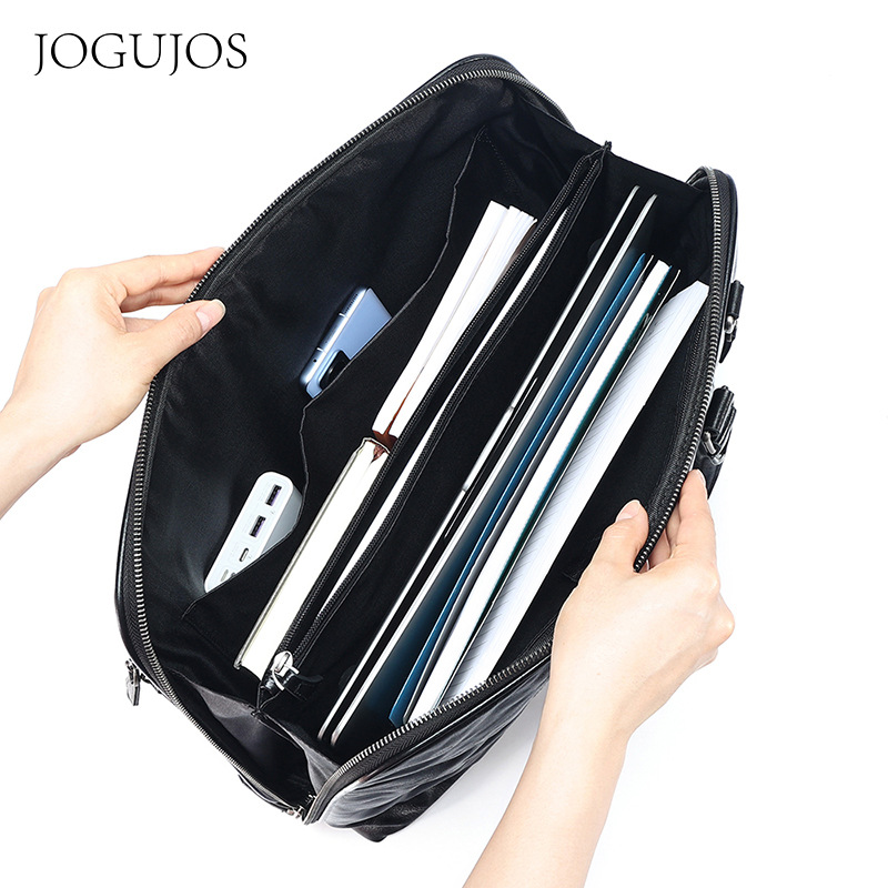 2025 neue echtes Leder Herrenh – Leather Briefcase Bewertung und Preis