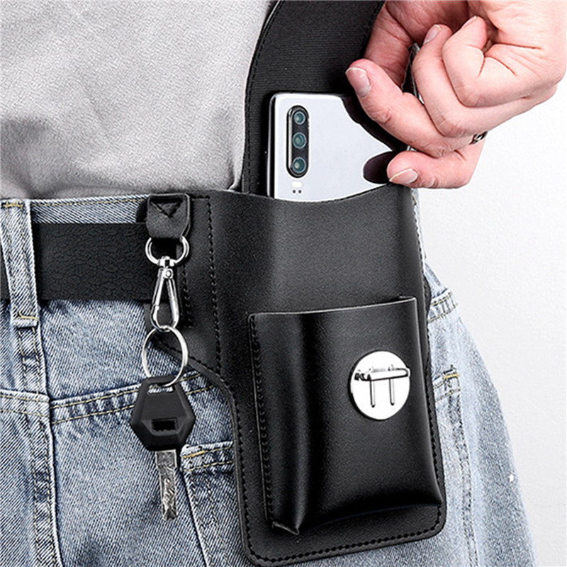 Telefon Gürtel tasche für Männ – Leather Wallet Men Bewertung und Preis