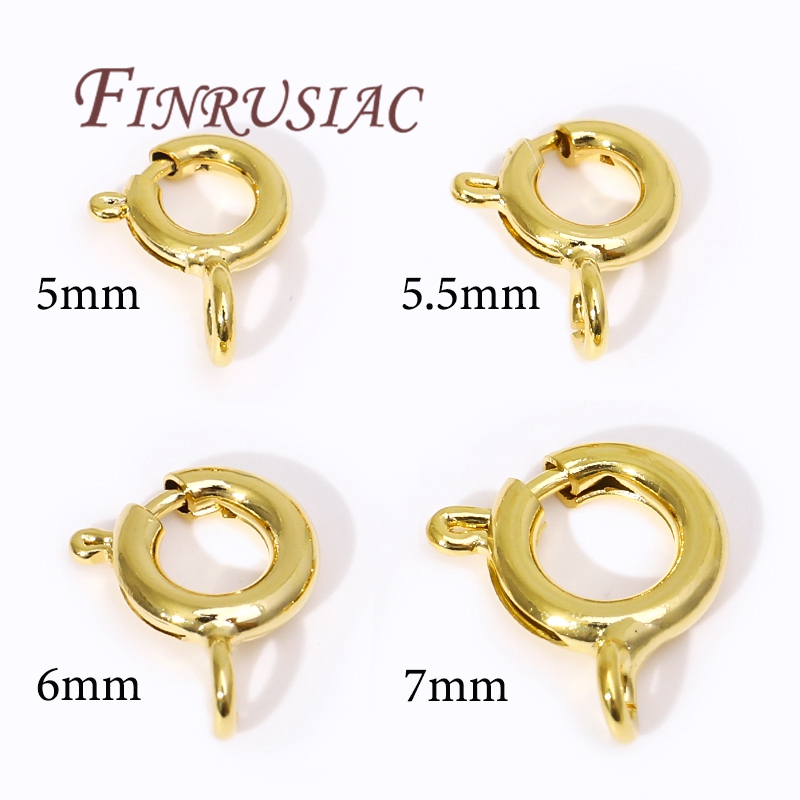 18K vergoldete Karabinerversch – Gold Plated Jewelry Bewertung und Preis