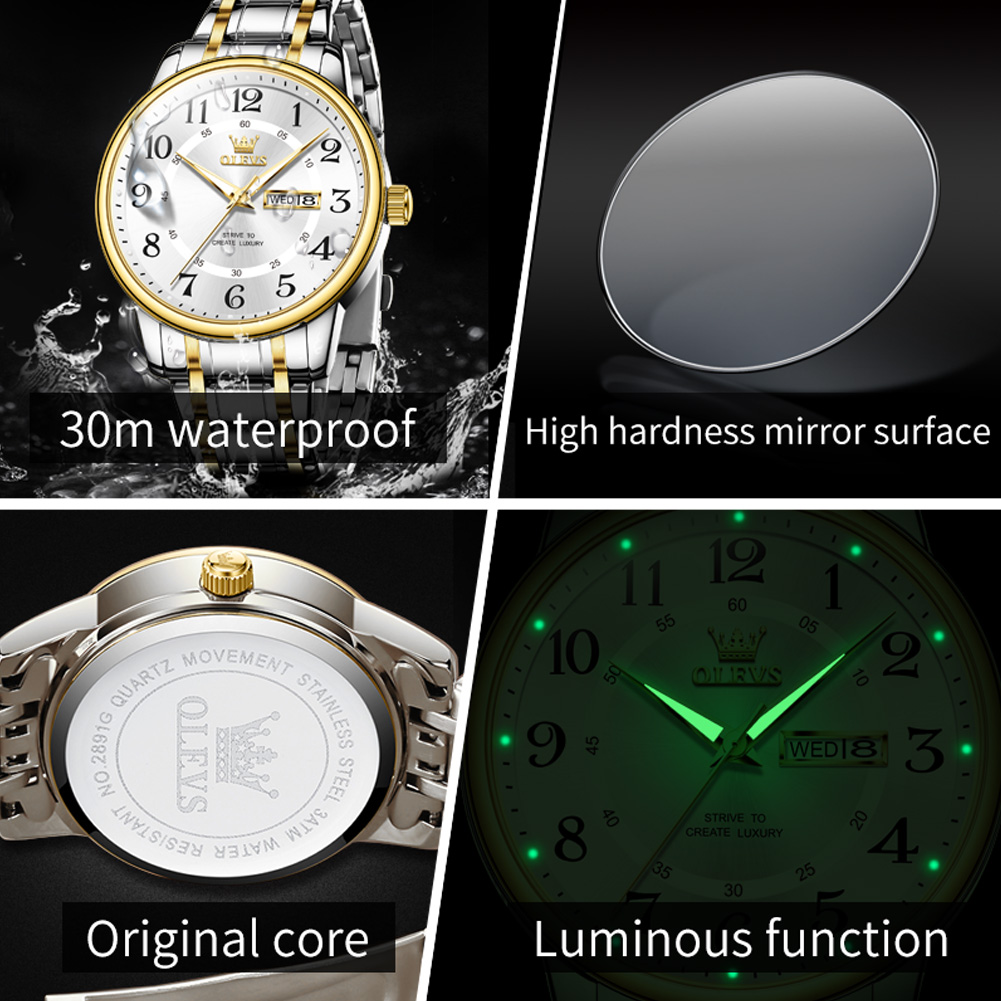 OLEVS Lässige Mode Herrenuhren – Luxury Watch Men Bewertung und Preis