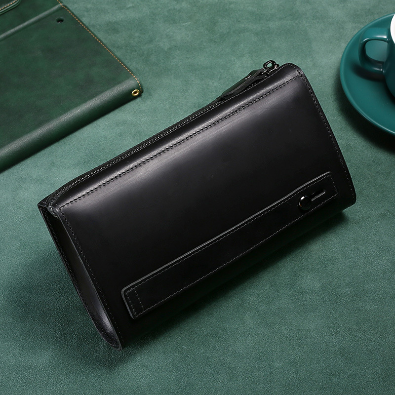 Herren-Clutches, lange Handtas – Leather Wallet Men Bewertung und Preis
