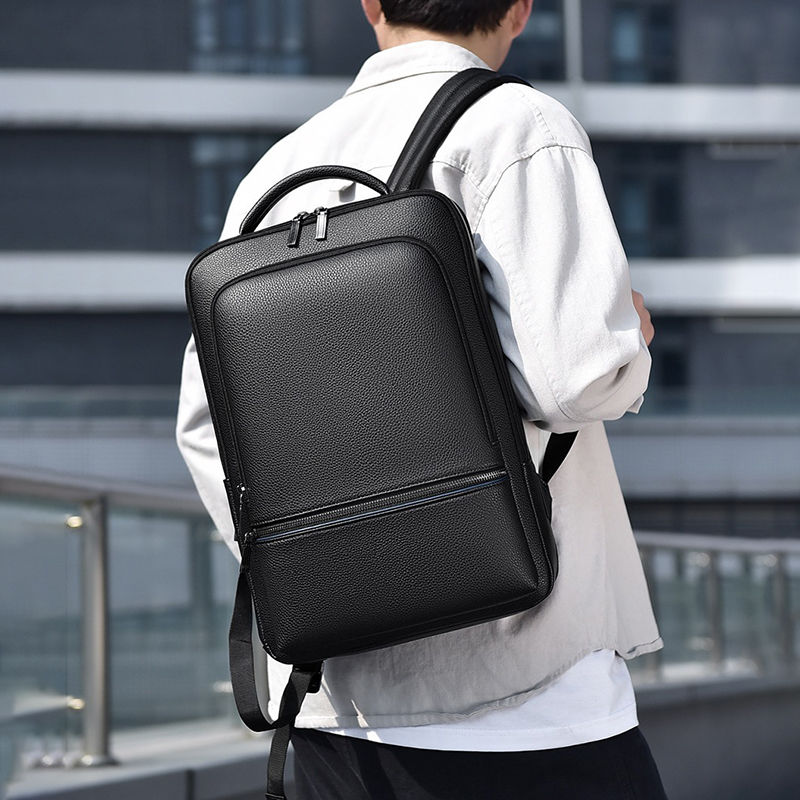 Pu Leder Herren Rucksack USB A – Leather Briefcase Bewertung und Preis