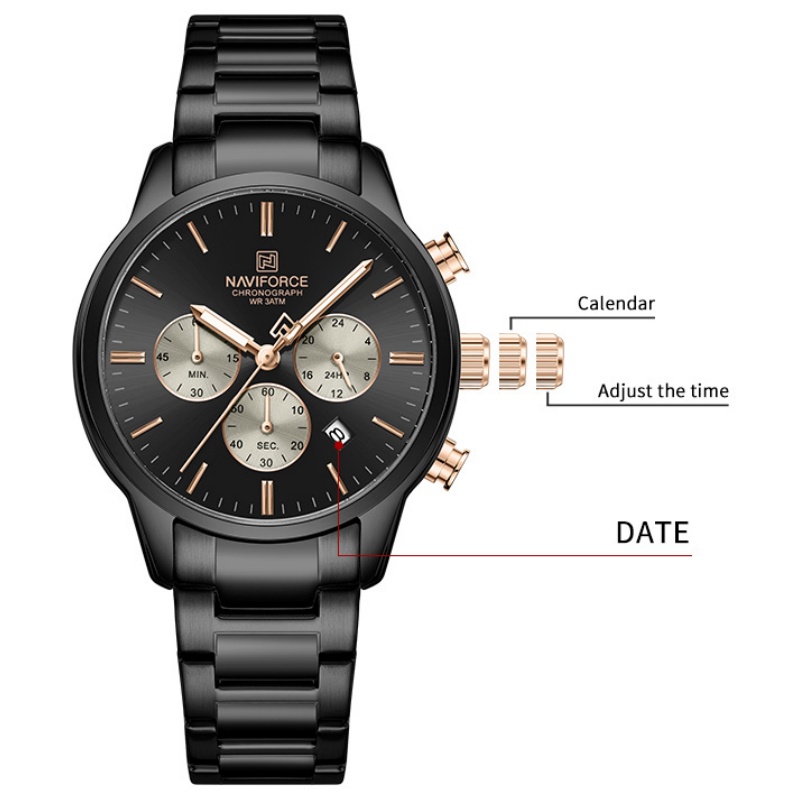 NAVIFORCE Herren Quarz-Chronog – Luxury Watch Men Bewertung und Preis