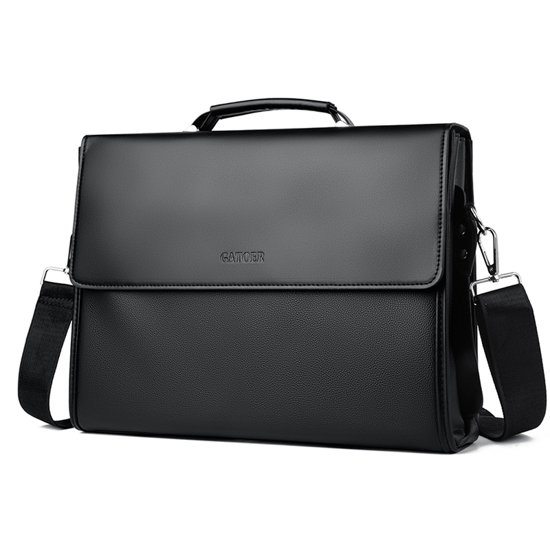 Herren Business Casual Handtas – Leather Briefcase Bewertung und Preis