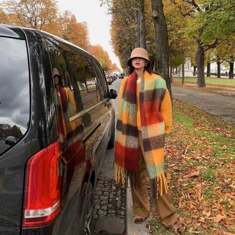 NEUE Luxus Winter Dicke Warme  – Cashmere Scarf Bewertung und Preis