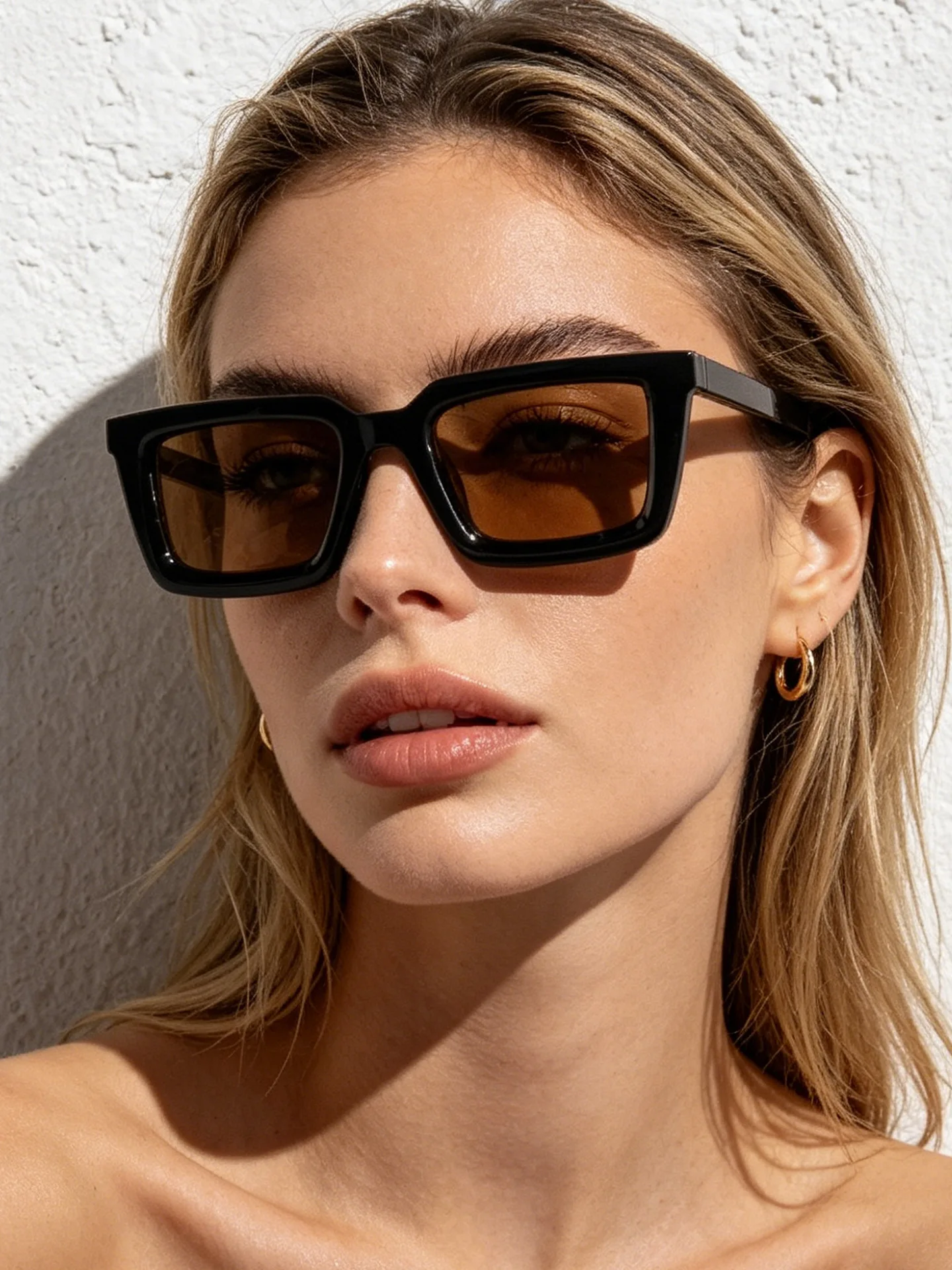 Vintage Rechteckige Sonnenbril – Designer Sunglasses Bewertung und Preis