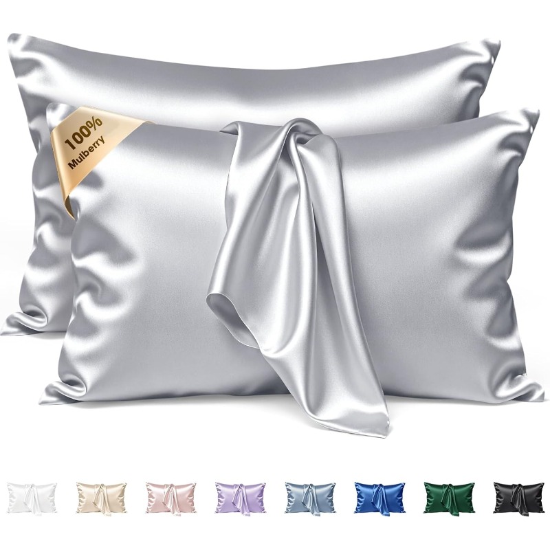 2 Stück Maulbeerseide-Kissenbe – Silk Pillowcase Bewertung und Preis