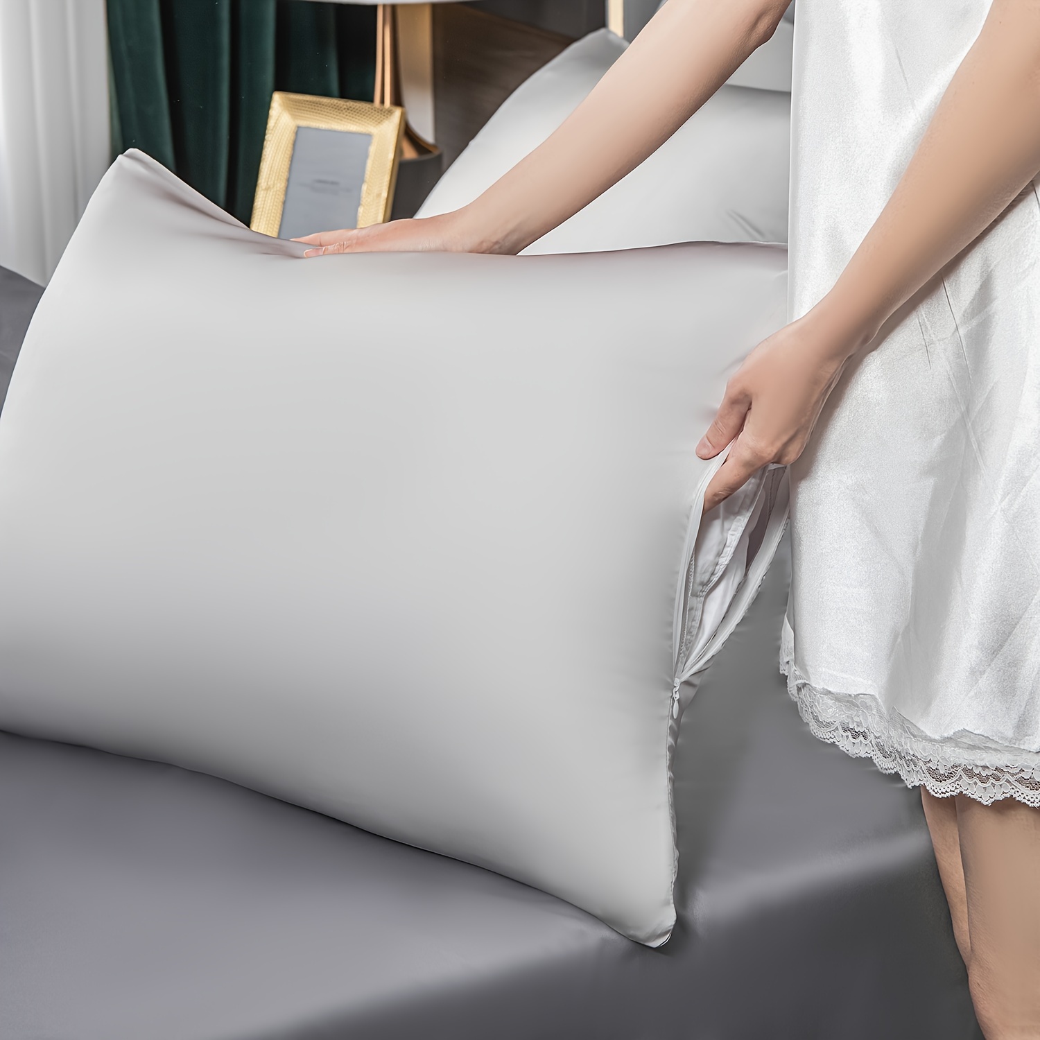 2 Stück Maulbeerseide-Kissenbe – Silk Pillowcase Bewertung und Preis
