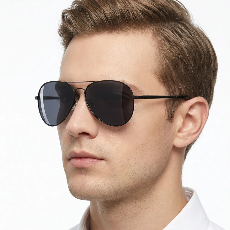 Klassische Große Piloten-Sonne – Sunglasses Uv400 Bewertung und Preis