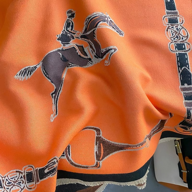Retro Rider Horse Schal aus Ka – Cashmere Scarf Bewertung und Preis