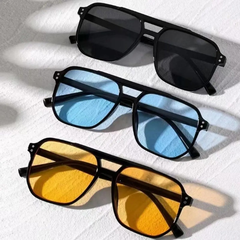 Sonnenbrille mit quadratischem – Sunglasses Uv400 Bewertung und Preis