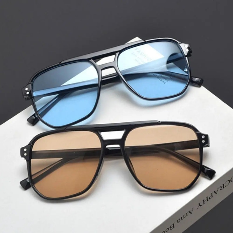 Sonnenbrille mit quadratischem – Sunglasses Uv400 Bewertung und Preis