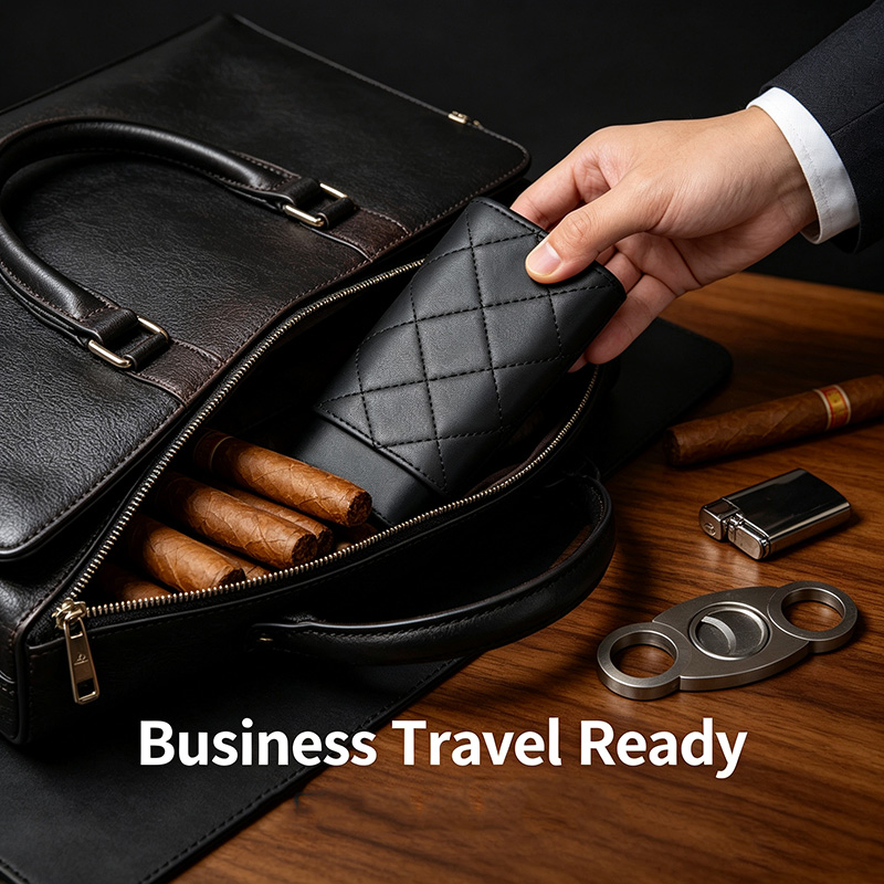 Großes Zigarrenetui aus Premiu – Premium Cigar Case Bewertung und Preis
