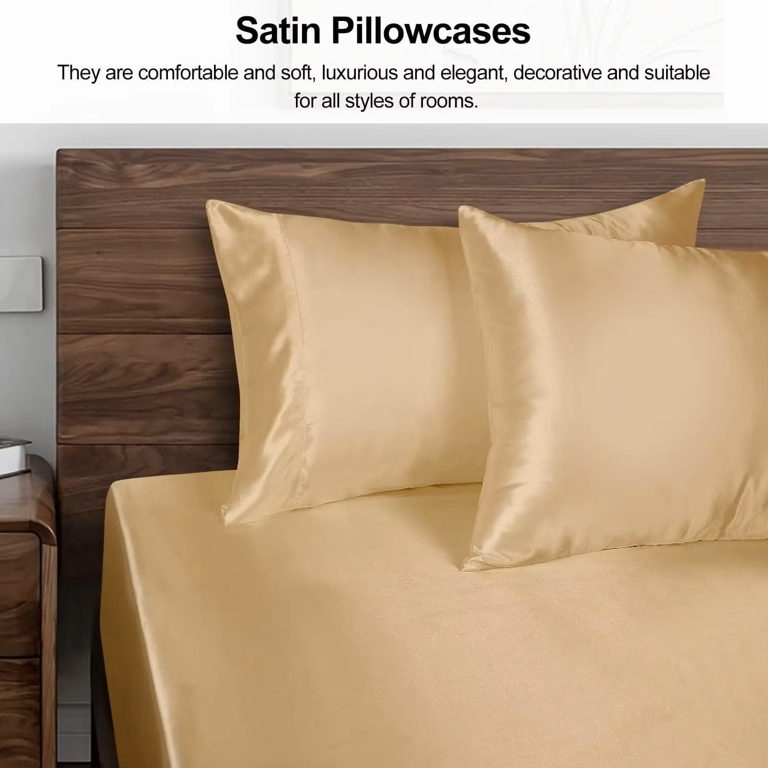 1 Stück Satin-Kissenbezug für  – Silk Pillowcase Bewertung und Preis
