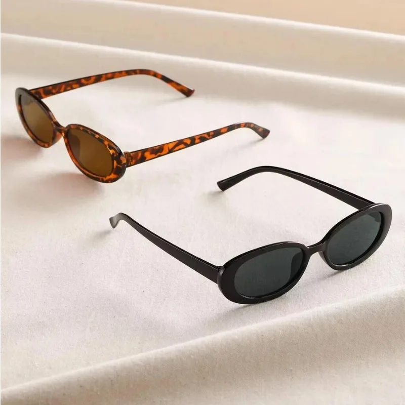 Vintage-Sonnenbrille, ovale Fo – Designer Sunglasses Bewertung und Preis